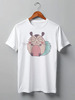 Заказать мужскую футболку в Москве. Футболка классическая Animals от oneredfoxstore@gmail.com - готовые дизайны и нанесение принтов.