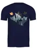 Заказать мужскую футболку в Москве. Футболка классическая Bear Here от oneredfoxstore@gmail.com - готовые дизайны и нанесение принтов.