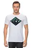Заказать мужскую футболку в Москве. Футболка классическая Mountains от oneredfoxstore@gmail.com - готовые дизайны и нанесение принтов.