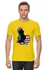 Заказать мужскую футболку в Москве. Футболка классическая  Американский орел от T-shirt print  - готовые дизайны и нанесение принтов.