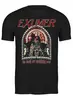 Заказать мужскую футболку в Москве. Футболка классическая Exumer (thrash metal band) от Leichenwagen - готовые дизайны и нанесение принтов.
