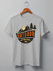 Заказать мужскую футболку в Москве. Футболка классическая Mountains от oneredfoxstore@gmail.com - готовые дизайны и нанесение принтов.