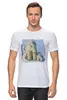 Заказать мужскую футболку в Москве. Футболка классическая Белая медведица с медвежатами  от valezar - готовые дизайны и нанесение принтов.