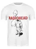 Заказать мужскую футболку в Москве. Футболка классическая Radiohead  от geekbox - готовые дизайны и нанесение принтов.