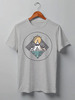 Заказать мужскую футболку в Москве. Футболка классическая Mountains от oneredfoxstore@gmail.com - готовые дизайны и нанесение принтов.