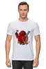 Заказать мужскую футболку в Москве. Футболка классическая Fat Hellboy от priceless - готовые дизайны и нанесение принтов.