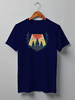 Заказать мужскую футболку в Москве. Футболка классическая Mountains от oneredfoxstore@gmail.com - готовые дизайны и нанесение принтов.