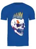 Заказать мужскую футболку в Москве. Футболка классическая Rock Skull от Jimmy Flash - готовые дизайны и нанесение принтов.