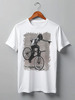 Заказать мужскую футболку в Москве. Футболка классическая Punk Ride Girl от oneredfoxstore@gmail.com - готовые дизайны и нанесение принтов.