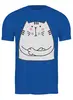 Заказать мужскую футболку в Москве. Футболка классическая Cats Here от oneredfoxstore@gmail.com - готовые дизайны и нанесение принтов.