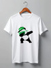Заказать мужскую футболку в Москве. Футболка классическая Dab Panda  от DESIGNER   - готовые дизайны и нанесение принтов.
