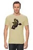 Заказать мужскую футболку в Москве. Футболка классическая Орел   от T-shirt print  - готовые дизайны и нанесение принтов.