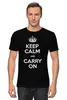 Заказать мужскую футболку в Москве. Футболка классическая Classic Keep Calm T-shirt от Hangover - готовые дизайны и нанесение принтов.