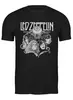 Заказать мужскую футболку в Москве. Футболка классическая Led Zeppelin от geekbox - готовые дизайны и нанесение принтов.