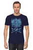 Заказать мужскую футболку в Москве. Футболка классическая Mountain Bike от oneredfoxstore@gmail.com - готовые дизайны и нанесение принтов.