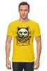 Заказать мужскую футболку в Москве. Футболка классическая Панда    от Print design  - готовые дизайны и нанесение принтов.