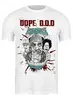 Заказать мужскую футболку в Москве. Футболка классическая Dope D.O.D от denis01001 - готовые дизайны и нанесение принтов.