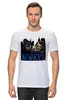 Заказать мужскую футболку в Москве. Футболка классическая Путин Batman        от Savara - готовые дизайны и нанесение принтов.