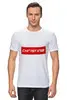 Заказать мужскую футболку в Москве. Футболка классическая Christina от THE_NISE  - готовые дизайны и нанесение принтов.