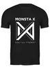 Заказать мужскую футболку в Москве. Футболка классическая Monsta X от geekbox - готовые дизайны и нанесение принтов.