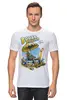 Заказать мужскую футболку в Москве. Футболка классическая Booze Cruize от Leichenwagen - готовые дизайны и нанесение принтов.