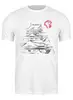 Заказать мужскую футболку в Москве. Футболка классическая Moon Rider от oneredfoxstore@gmail.com - готовые дизайны и нанесение принтов.