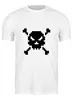 Заказать мужскую футболку в Москве. Футболка классическая Pixel Art Skull от artKash - готовые дизайны и нанесение принтов.