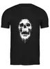 Заказать мужскую футболку в Москве. Футболка классическая Череп от skull - готовые дизайны и нанесение принтов.