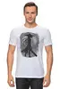 Заказать мужскую футболку в Москве. Футболка классическая Lady Fox от oneredfoxstore@gmail.com - готовые дизайны и нанесение принтов.