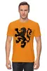 Заказать мужскую футболку в Москве. Футболка классическая Сборная Голландии от geekbox - готовые дизайны и нанесение принтов.