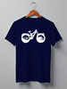 Заказать мужскую футболку в Москве. Футболка классическая Mountain Bike от oneredfoxstore@gmail.com - готовые дизайны и нанесение принтов.