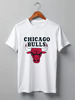 Заказать мужскую футболку в Москве. Футболка классическая Chicago Bulls от Виктор Гришин - готовые дизайны и нанесение принтов.