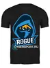 Заказать мужскую футболку в Москве. Футболка классическая ROGUE от robus - готовые дизайны и нанесение принтов.