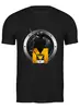 Заказать мужскую футболку в Москве. Футболка классическая Metro от THE_NISE  - готовые дизайны и нанесение принтов.