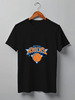 Заказать мужскую футболку в Москве. Футболка классическая New York Knicks от BURNSHIRTS - готовые дизайны и нанесение принтов.