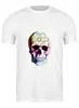 Заказать мужскую футболку в Москве. Футболка классическая черепушка от THE_NISE  - готовые дизайны и нанесение принтов.