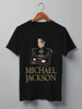 Заказать мужскую футболку в Москве. Футболка классическая Michael Jackson от carolina - готовые дизайны и нанесение принтов.