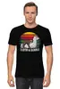 Заказать мужскую футболку в Москве. Футболка классическая Ленивец от T-shirt print  - готовые дизайны и нанесение принтов.