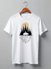 Заказать мужскую футболку в Москве. Футболка классическая Bear Here от oneredfoxstore@gmail.com - готовые дизайны и нанесение принтов.