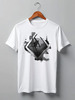 Заказать мужскую футболку в Москве. Футболка классическая Ski Ride от oneredfoxstore@gmail.com - готовые дизайны и нанесение принтов.