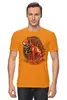 Заказать мужскую футболку в Москве. Футболка классическая Боевая псина от T-shirt print  - готовые дизайны и нанесение принтов.