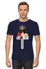 Заказать мужскую футболку в Москве. Футболка классическая ✞ JESUS · Jerusalem ✞ от balden - готовые дизайны и нанесение принтов.