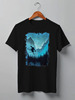 Заказать мужскую футболку в Москве. Футболка классическая Ski Ride от oneredfoxstore@gmail.com - готовые дизайны и нанесение принтов.