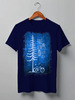 Заказать мужскую футболку в Москве. Футболка классическая Mountain Bike от oneredfoxstore@gmail.com - готовые дизайны и нанесение принтов.