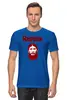 Заказать мужскую футболку в Москве. Футболка классическая Rasputin от Leichenwagen - готовые дизайны и нанесение принтов.