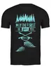 Заказать мужскую футболку в Москве. Футболка классическая Forest от oneredfoxstore@gmail.com - готовые дизайны и нанесение принтов.