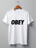 Заказать мужскую футболку в Москве. Футболка классическая OBEY  от DESIGNER   - готовые дизайны и нанесение принтов.