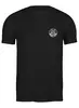 Заказать мужскую футболку в Москве. Футболка классическая Black BRATVA male shirt от svetabratva@gmail.com - готовые дизайны и нанесение принтов.