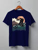 Заказать мужскую футболку в Москве. Футболка классическая Mountain Bike от oneredfoxstore@gmail.com - готовые дизайны и нанесение принтов.