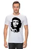 Заказать мужскую футболку в Москве. Футболка классическая Че Гевара от BeliySlon - готовые дизайны и нанесение принтов.